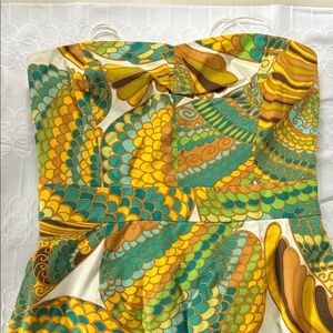 Banana Republic Multicolor Strapless Dress